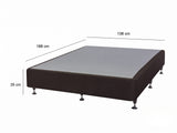 DS NZ Made SW Bed Base Black - Double