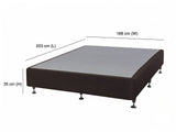 DS NZ Made SW Bed Base Black - King