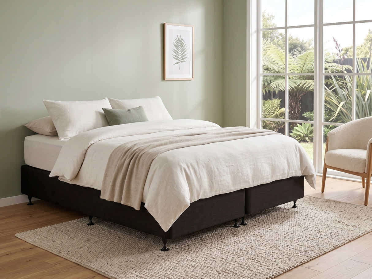 DS NZ Made SW Bed Split Base Black - King