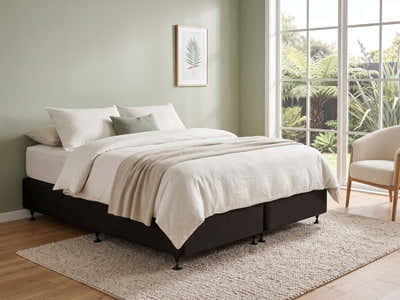 DS NZ Made SW Bed Split Base Black - King