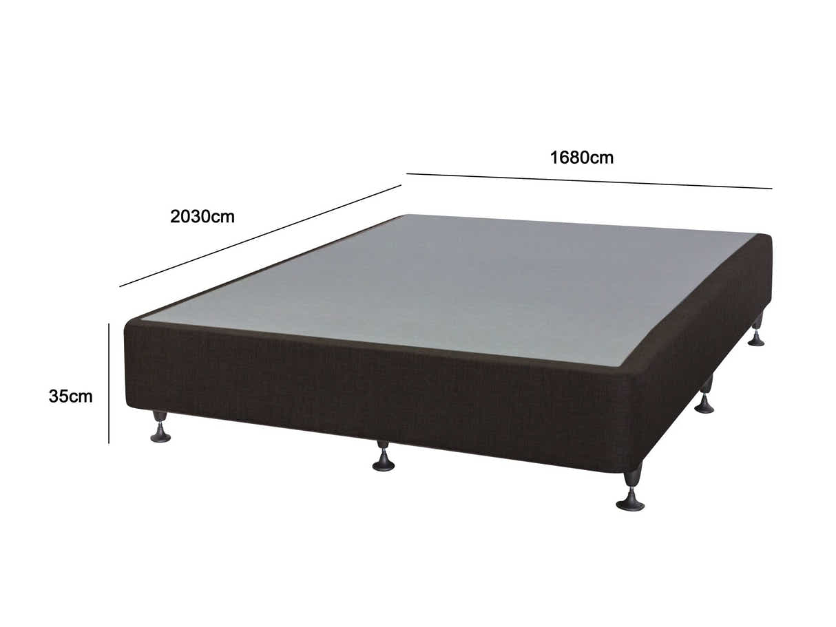 DS NZ Made SW Bed Base Black - King