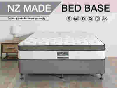 DS NZ Made SW Bed Base Light Grey - King