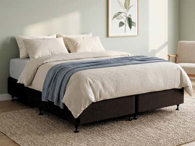 DS NZ Made SW Bed Split Base Black - Super King