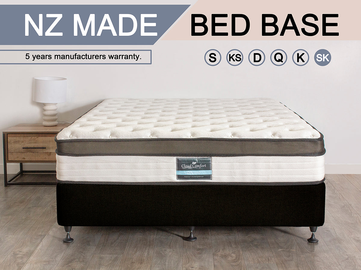 T DS NZ MADE SW super king bed base split black NZ