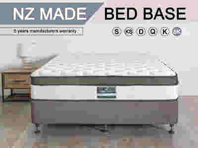 DS NZ Made SW Bed Base Light Grey - Super King