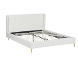 Santos Boucle Bed Frame - Queen