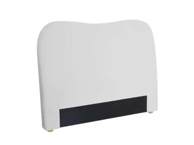 Alva Boucle Headboard White - Queen