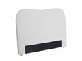 Alva Boucle Headboard White - Queen