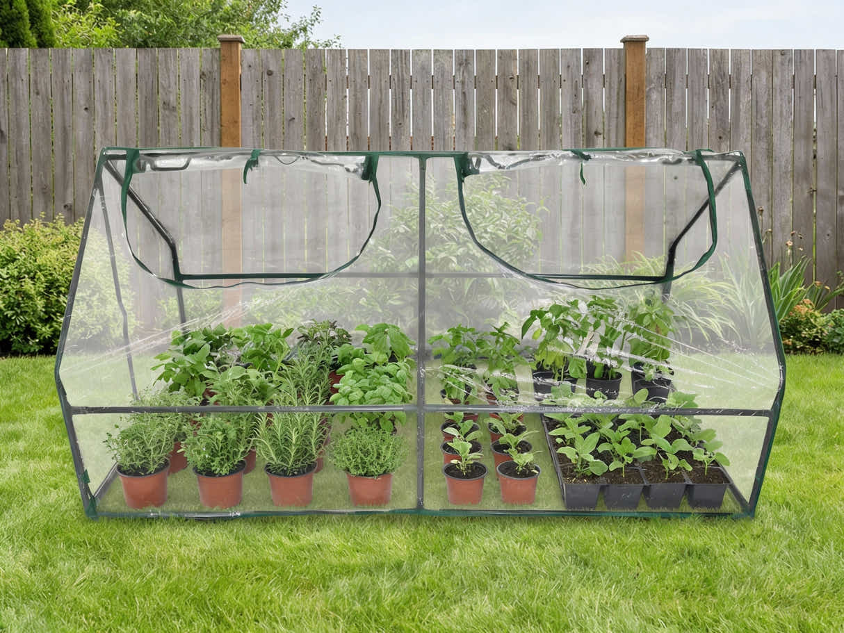 PVC Greenhouse - 1.8m x 0.92m