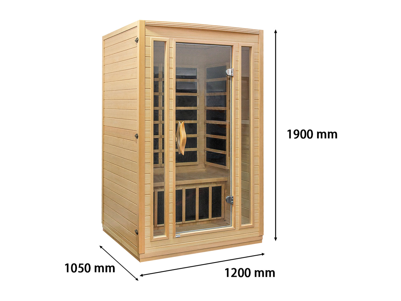 DS 2 Person Far Infrared Sauna