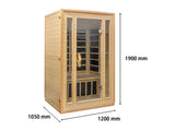 DS 2 Person Far Infrared Sauna