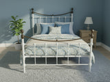 Victorian High Metal Bed Frame – King Single