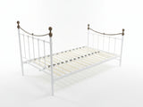 Victorian High Metal Bed Frame – King Single