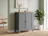 Bathroom/Kitchen Storage Cabinet - Grey