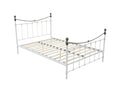 Victorian High Metal Bed Frame – Queen