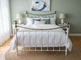 Victorian High Metal Bed Frame – Queen
