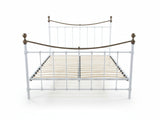 Victorian High Metal Bed Frame – Queen