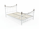 Victorian High Metal Bed Frame – Queen
