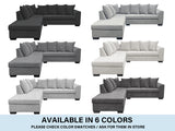 DS NZ made Lavern corner sofa Comfy Silver