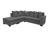 DS NZ Made Lavern Corner Sofa - Kido Black