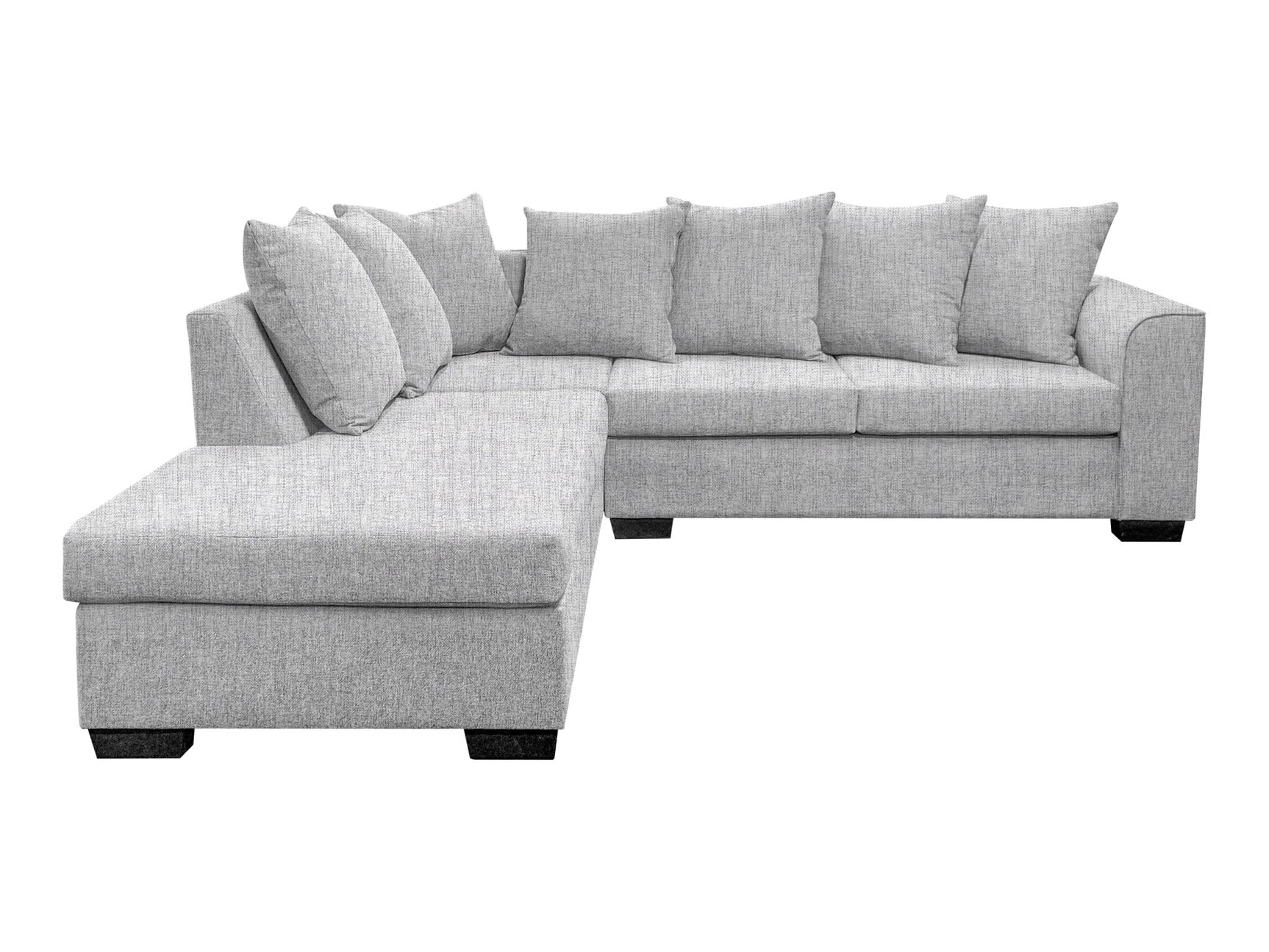 DS NZ Made Lavern Corner Sofa - Comfy Silver
