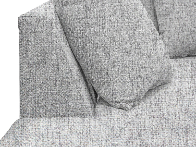 DS NZ Made Lavern Corner Sofa - Comfy Silver