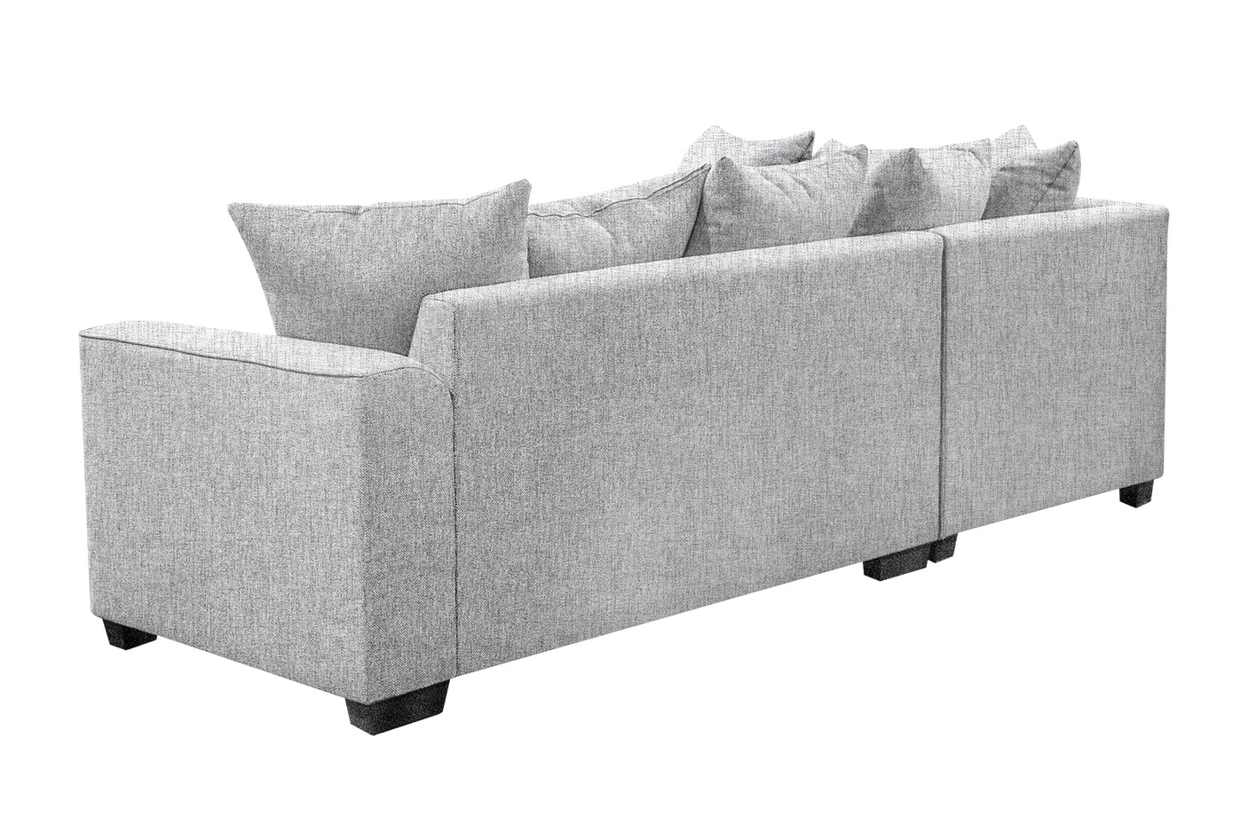 DS NZ made Lavern corner sofa Comfy Silver
