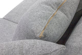 DS NZ made Lavern corner sofa kido Steel