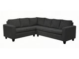 DS NZ Made Kareena Corner Sofa - Vish Black