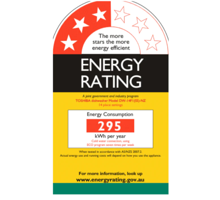 DS Toshiba 14 Place Settings Freestanding Dishwasher