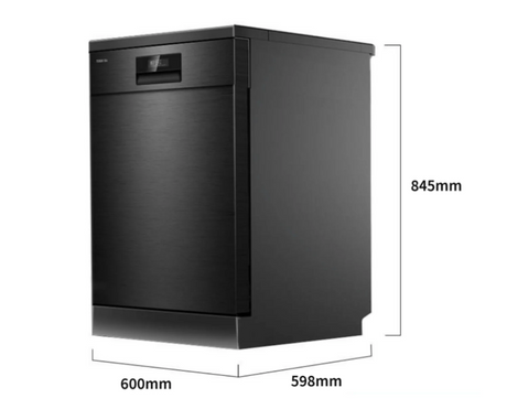 DS Toshiba 15 Place Settings Freestanding Dishwasher
