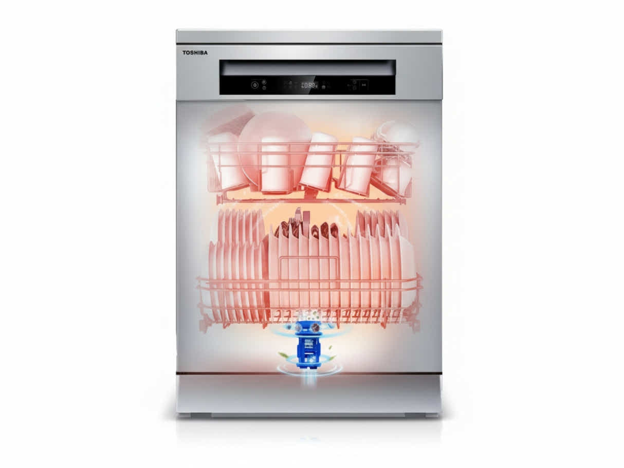 DS Toshiba 15 Place Settings Dishwasher Stainless Steel