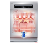 DS Toshiba 15 Place Settings Freestanding Dishwasher