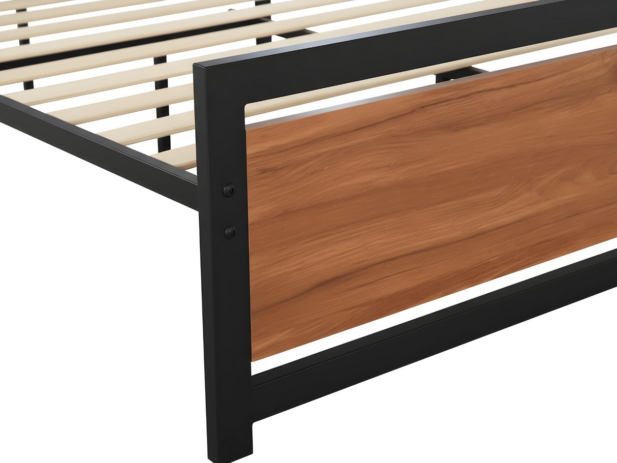 DS Bivio Metal Bed Frame - Double