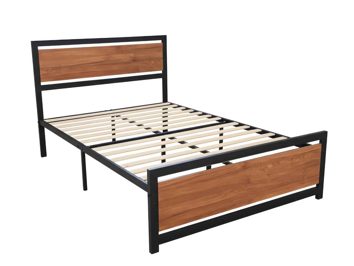 DS Bivio Metal Bed Frame - Double