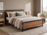 Bivio Metal Bed Frame – King