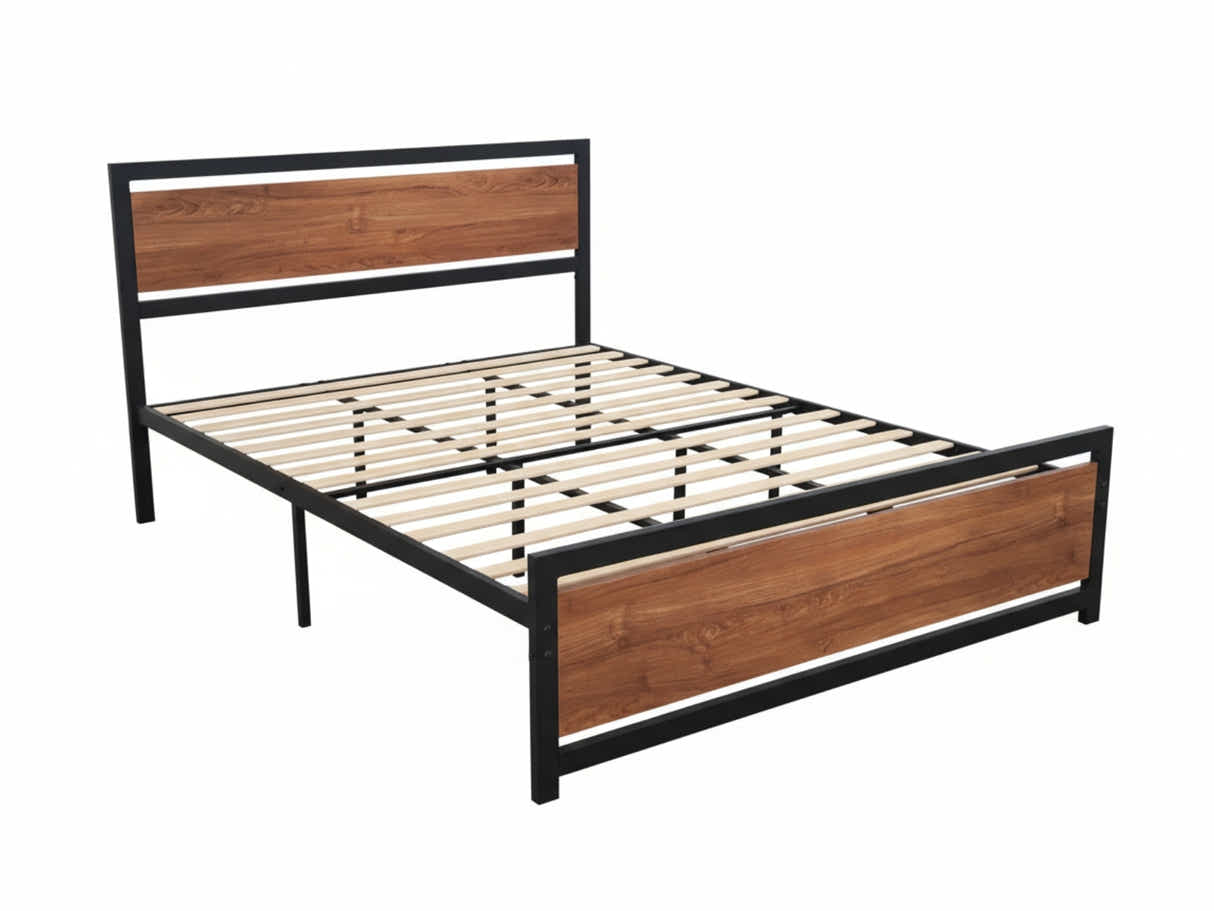 DS Bivio Metal Bed Frame – King
