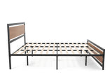 DS Bivio Metal Bed Frame – King