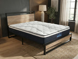 Whistler Metal Bed Frame & Euro Top Mattress J32 - Double