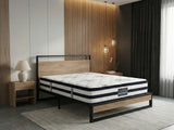 Whistler Metal Bed Frame & Euro Top Mattress K34 - Double