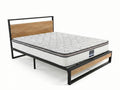 Whistler Metal Bed Frame & Euro Top Memory Foam Mattress GEL30 - Double