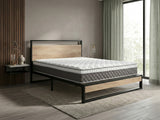 Whistler Metal Bed Frame & MEM23 Mattress - Double