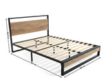 DS Whistler Metal Bed Frame - Double