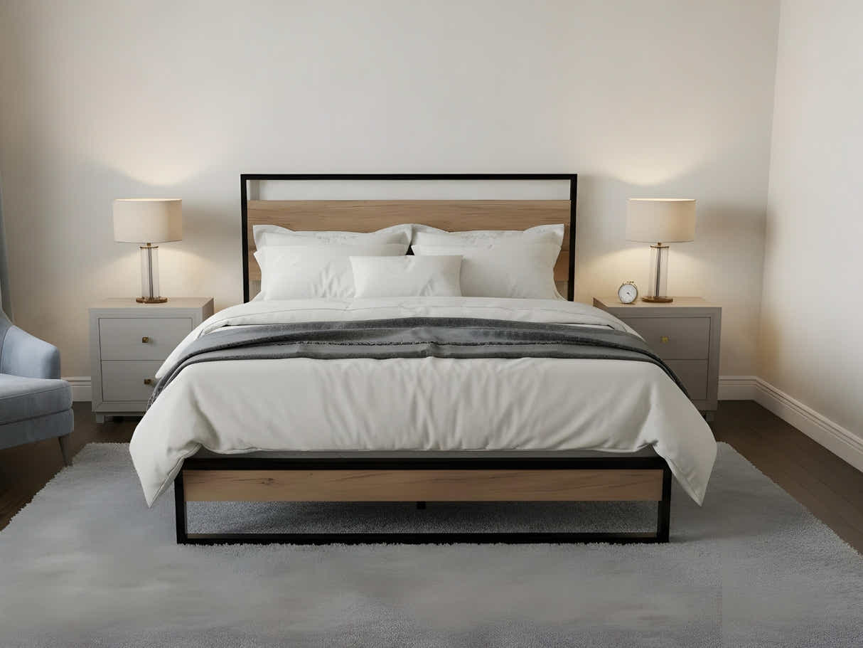 DS Whistler Metal Bed Frame - Double