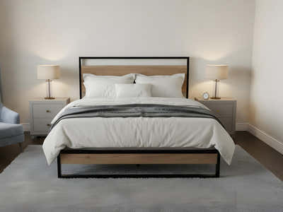 Whistler Metal Bed Frame - Double