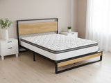 Whistler Metal Bed Frame & Euro Top Memory Foam Mattress GEL30 - Double (Combo)