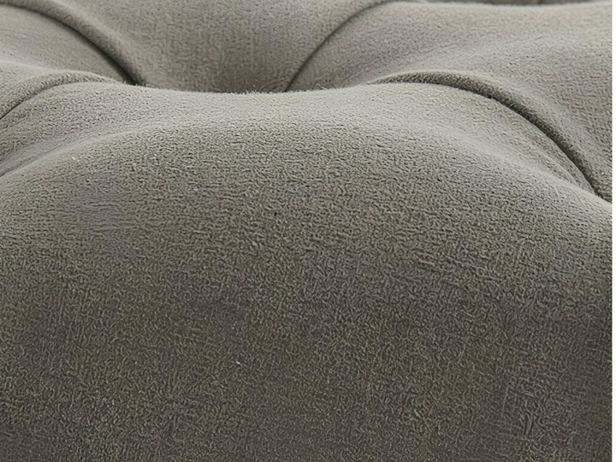Bellay Linen Ottoman Bench - Brown