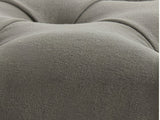 Bellay Linen Ottoman Bench - Brown
