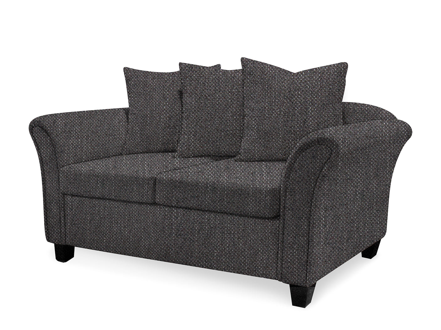 DS NZ Made Chika sofa 3+2+1 kido Black