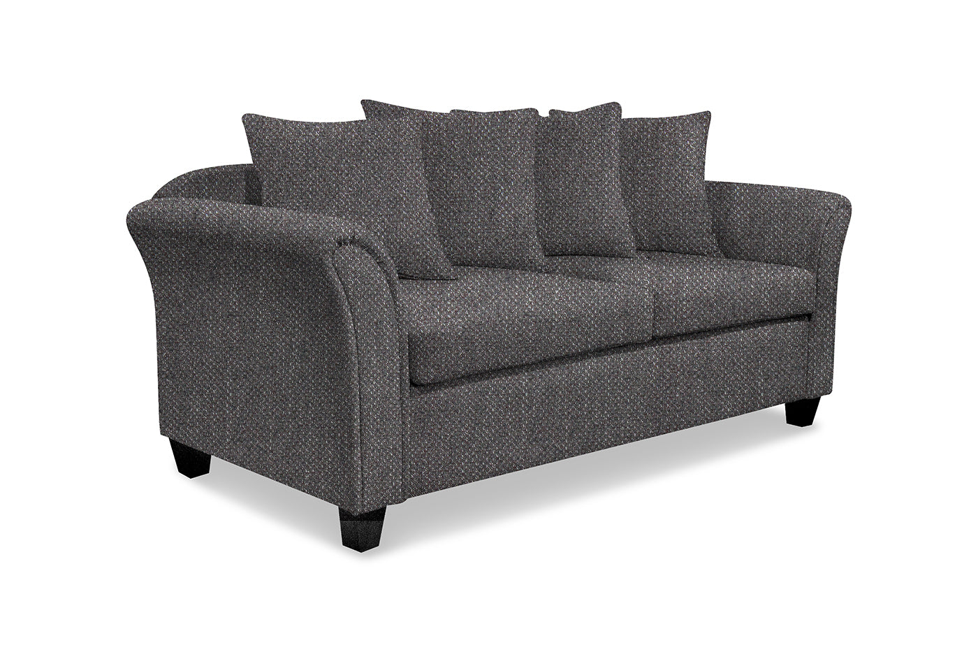 DS NZ Made Chika sofa 3+2+1 kido Black